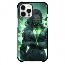 Valorant Viper Phone Case For iPhone and Samsung Galaxy Devices - Viper with Dragon Poster
