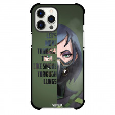 Valorant Viper Phone Case For iPhone and Samsung Galaxy Devices - Viper Half Character