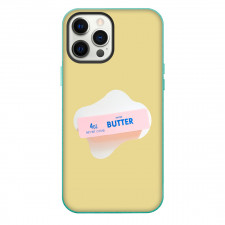 Butter Squishy Phone Case For iPhone Samsung Galaxy Pixel OnePlus Vivo Xiaomi Asus Sony Motorola Nokia - Butter Squishy Pink Butter Stick On Beige Background