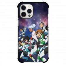 Voltron Case For iPhone Samsung Galaxy Pixel OnePlus Vivo Xiaomi Asus Sony Motorola Nokia - Characters Sprinting into Battle Side View Cartoon Art