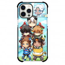 Voltron Case For iPhone Samsung Galaxy Pixel OnePlus Vivo Xiaomi Asus Sony Motorola Nokia - Characters Stacked on Top Chibi Art