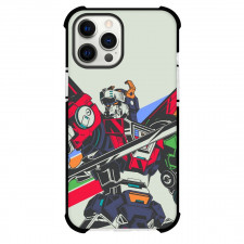 Voltron Case For iPhone Samsung Galaxy Pixel OnePlus Vivo Xiaomi Asus Sony Motorola Nokia - Voltron Colorful Portrait Gray Background