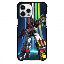 Voltron Case For iPhone Samsung Galaxy Pixel OnePlus Vivo Xiaomi Asus Sony Motorola Nokia - Voltron Portrait Colorful Lines Background