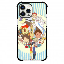 Whisper of The Heart Case For iPhone Samsung Galaxy Pixel OnePlus Vivo Xiaomi Asus Sony Motorola Nokia - Whisper of The Heart IllustrationPoster Stripe Background