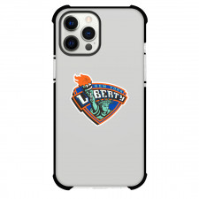 WNBA New York Liberty Phone Case For iPhone Samsung Galaxy Pixel OnePlus Vivo Xiaomi Asus Sony Motorola Nokia - New York Liberty Madison Square Garden Logo Sticker