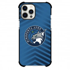 WNBA Minnesota Lynx Phone Case For iPhone Samsung Galaxy Pixel OnePlus Vivo Xiaomi Asus Sony Motorola Nokia - Minnesota Lynx Logo On Blue Arrow Abstract Background
