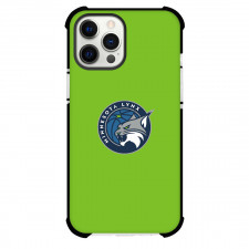 WNBA Minnesota Lynx Phone Case For iPhone Samsung Galaxy Pixel OnePlus Vivo Xiaomi Asus Sony Motorola Nokia - Minnesota Lynx Round Logo On Green Background