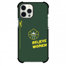 WNBA Seattle Storm Phone Case For iPhone Samsung Galaxy Pixel OnePlus Vivo Xiaomi Asus Sony Motorola Nokia - Seattle Storm Believe In Women Poster