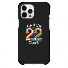 WNBA Caitlin Clark Phone Case For iPhone Samsung Galaxy Pixel OnePlus Vivo Xiaomi Asus Sony Motorola Nokia - Caitlin Clark 22 Sticker On Black Background