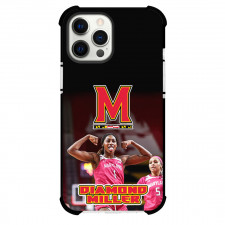 WNBA Daimond Miller Maryland Terrapins Phone Case For iPhone Samsung Galaxy Pixel OnePlus Vivo Xiaomi Asus Sony Motorola Nokia - Daimond Miller Maryland Terrapins Celebrate Pose