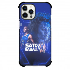 WNBA Satou Sabally Phone Case For iPhone Samsung Galaxy Pixel OnePlus Vivo Xiaomi Asus Sony Motorola Nokia - Satou Sabally WNBA Star Blue Poster