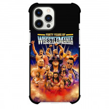 WWE Phone Case For iPhone Samsung Galaxy Pixel OnePlus Vivo Xiaomi Asus Sony Motorola Nokia - 40 Years Of Wrestlemania Poster