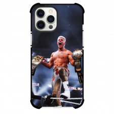Cody Rhodes Phone Case For iPhone Samsung Galaxy Pixel OnePlus Vivo Xiaomi Asus Sony Motorola Nokia - Cody Rhodes Holding Title Belts And Shouting Poster