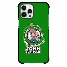 WWE John Cena Phone Case For iPhone Samsung Galaxy Pixel OnePlus Vivo Xiaomi Asus Sony Motorola Nokia - John Cena Cartoon Art Green Background