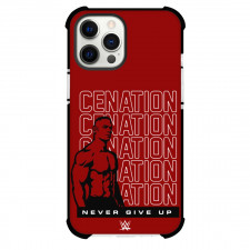 WWE John Cena Phone Case For iPhone Samsung Galaxy Pixel OnePlus Vivo Xiaomi Asus Sony Motorola Nokia - John Cena Cenation Red Background