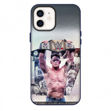 John Cena Phone Case For iPhone Samsung Galaxy Pixel OnePlus Vivo Xiaomi Asus Sony Motorola Nokia - John Cena Holding Champion Title Retro Poster