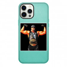 WWE Hollywood Hulk Hogan Phone Case For iPhone Samsung Galaxy Pixel OnePlus Vivo Xiaomi Asus Sony Motorola Nokia - Hollywood Hulk Hogan Wrestler Standing On Black Background