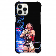 WWE Iyo Sky Phone Case For iPhone Samsung Galaxy Pixel OnePlus Vivo Xiaomi Asus Sony Motorola Nokia - Iyo Sky Holding Title Belt And Crying Poster
