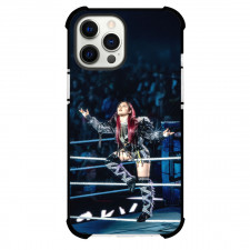 WWE Iyo Sky Phone Case For iPhone Samsung Galaxy Pixel OnePlus Vivo Xiaomi Asus Sony Motorola Nokia - Iyo Sky Signature Pose On Wrestling Ring Poster