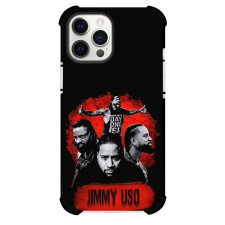 WWE Jimmy Uso Phone Case For iPhone Samsung Galaxy Pixel OnePlus Vivo Xiaomi Asus Sony Motorola Nokia - Jimmy Uso Collage Black Background
