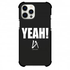 WWE LA Knight Phone Case For iPhone Samsung Galaxy Pixel OnePlus Vivo Xiaomi Asus Sony Motorola Nokia - YEAH! Black Background