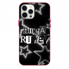 Rhea Ripley Phone Case For iPhone Samsung Galaxy Pixel OnePlus Vivo Xiaomi Asus Sony Motorola Nokia - Rhea Ripley Name Lettering Grayscale Poster