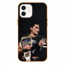Rhea Ripley Phone Case For iPhone Samsung Galaxy Pixel OnePlus Vivo Xiaomi Asus Sony Motorola Nokia - Rhea Ripley Side Portrait With Title Belt On Dark Background