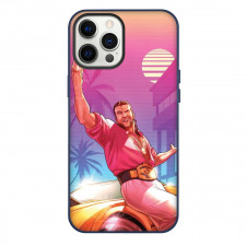 WWE Razor Ramon Phone Case For iPhone Samsung Galaxy Pixel OnePlus Vivo Xiaomi Asus Sony Motorola Nokia - Sitting On Car Portrait Cartoon Art