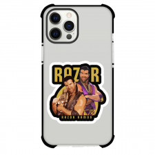 WWE Razor Ramon Phone Case For iPhone Samsung Galaxy Pixel OnePlus Vivo Xiaomi Asus Sony Motorola Nokia - Smirk Portrait Collage Sticker