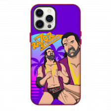 WWE Razor Ramon Phone Case For iPhone Samsung Galaxy Pixel OnePlus Vivo Xiaomi Asus Sony Motorola Nokia - Smirk Portrait Collage Poster Cartoon Art