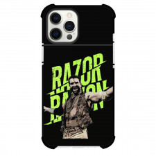 WWE Razor Ramon Phone Case For iPhone Samsung Galaxy Pixel OnePlus Vivo Xiaomi Asus Sony Motorola Nokia - Smiling Portrait Retro Style Poster