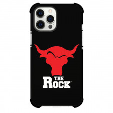WWE The Rock Phone Case For iPhone Samsung Galaxy Pixel OnePlus Vivo Xiaomi Asus Sony Motorola Nokia - The Rock Bull Black Background
