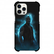 WWE The Rock Phone Case For iPhone Samsung Galaxy Pixel OnePlus Vivo Xiaomi Asus Sony Motorola Nokia - The Rock Thunder Illustration Black Background