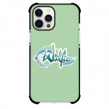 Wakfu Phone Case For iPhone Samsung Galaxy Pixel OnePlus Vivo Xiaomi Asus Sony Motorola Nokia - Wakfu Logo On Lime Green Background