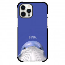 The Blue Whale Phone Case For iPhone Samsung Galaxy Pixel OnePlus Vivo Xiaomi Asus Sony Motorola Nokia - King The Blue Whale Portrait On Blue Background