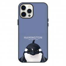 The Killer Whale Phone Case For iPhone Samsung Galaxy Pixel OnePlus Vivo Xiaomi Asus Sony Motorola Nokia - Hamington The Killer Whale Portrait On Blue Background