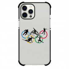 2026 Winter Olympic Milano Cortina Phone Case For iPhone Samsung Galaxy Pixel OnePlus Vivo Xiaomi Asus Sony Motorola Nokia - Sports Silhouette Logo