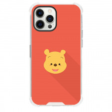 Winnie The Pooh Pooh Phone Case For iPhone Samsung Galaxy Pixel OnePlus Vivo Xiaomi Asus Sony Motorola Nokia - Pooh Avatar Orange Background
