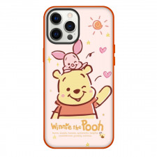 Winnie The Pooh Phone Case For iPhone Samsung Galaxy Pixel OnePlus Vivo Xiaomi Asus Sony Motorola Nokia - Pooh And Piglet Waving