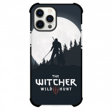 The Witcher Geralt Of Rivia Phone Case For iPhone Samsung Galaxy Pixel OnePlus Vivo Xiaomi Asus Sony Motorola Nokia - Geralt Of Rivia Silhouette At Night