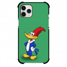 Woody Woodpecker Phone Case For iPhone Samsung Galaxy Pixel OnePlus Vivo Xiaomi Asus Sony Motorola Nokia - Woody Woodpecker Smiling Green Background