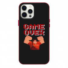 Wreck It Ralph Ralph Phone Case For iPhone Samsung Galaxy Pixel OnePlus Vivo Xiaomi Asus Sony Motorola Nokia - Ralph Game Over Illustration Art On Black Background