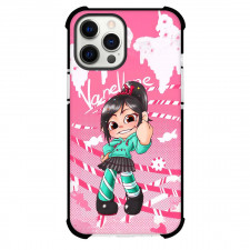 Wreck It Ralph Vanellope Phone Case For iPhone Samsung Galaxy Pixel OnePlus Vivo Xiaomi Asus Sony Motorola Nokia - Vanellope Cartoon Art Standing On Pink Background