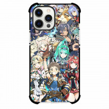 Xenoblade Phone Case For iPhone Samsung Galaxy Pixel OnePlus Vivo Xiaomi Asus Sony Motorola Nokia - Xenoblade Character Collage Background