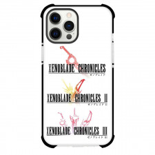 Xenoblade Phone Case For iPhone Samsung Galaxy Pixel OnePlus Vivo Xiaomi Asus Sony Motorola Nokia - Xenoblade Series Logo On White Background