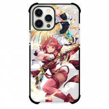 Xenoblade Pyra Phone Case For iPhone Samsung Galaxy Pixel OnePlus Vivo Xiaomi Asus Sony Motorola Nokia - Xenoblade Pyra And Mythra Anime Art Poster