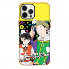 You and I Are Polar Opposites Phone Case For iPhone Samsung Galaxy Pixel OnePlus Vivo Xiaomi Asus Sony Motorola Nokia - Kentaro Yamada And Natsumi Nishi Series Portrait Poster