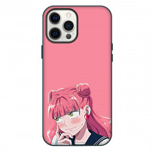 You and I Are Polar Opposites Miyu Suzuki Phone Case For iPhone Samsung Galaxy Pixel OnePlus Vivo Xiaomi Asus Sony Motorola Nokia - Miyu Suzuki Blush Portrait On Pink Background
