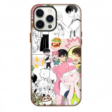 You and I Are Polar Opposites Phone Case For iPhone Samsung Galaxy Pixel OnePlus Vivo Xiaomi Asus Sony Motorola Nokia - Miyu Suzuki And Yusuke Tani Comic Portrait Collage Poster