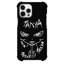 Saga Of Tanya The Evil Tanya Von Degurechaff Phone Case For iPhone Samsung Galaxy Pixel OnePlus Vivo Xiaomi Asus Sony Motorola Nokia - Tanya Von Degurechaff Black and White Graffiti Line Art Poster